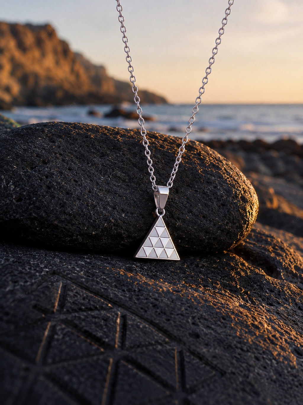 Pintadera Canaria Triangular Mini