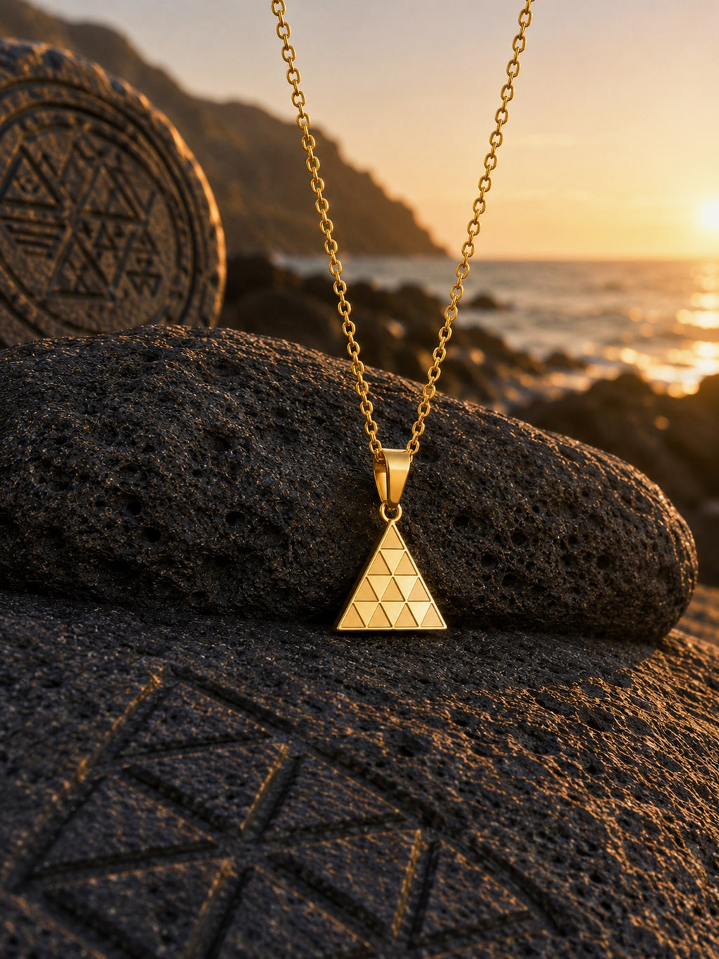 Pintadera Canaria Triangular Mini