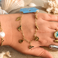 Pulsera de eslabones 7 islas