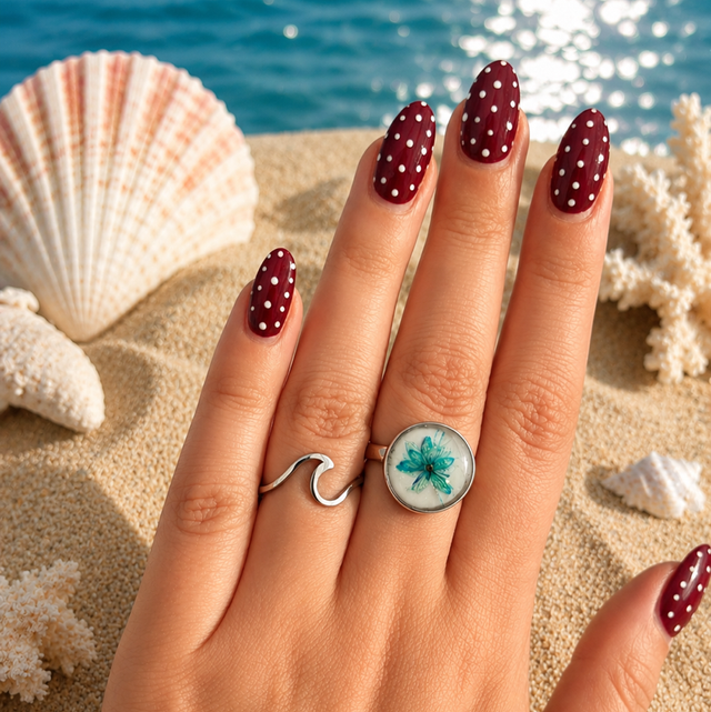 Anillo con forma de Ola
