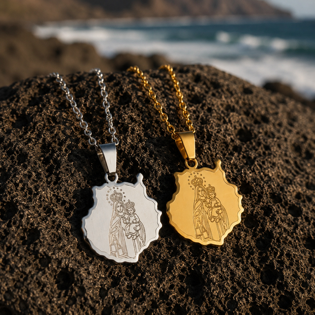 Colgante GC con Virgen